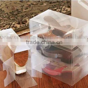 Clear Plastic Shoe Box thumbnail-5