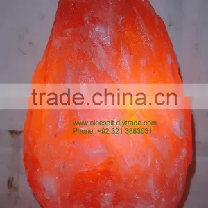 Crystal Red Salt Lamp thumbnail-1