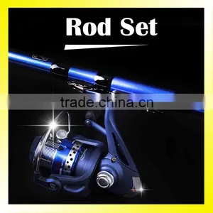 2016 New Design 3.6 Meter/Fiber Carbon ISO Spinning Poles 6 Sections Fishing Rods thumbnail-1