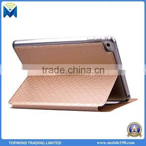 Diamond-shaped Style Flip Wallet Leather Case for IPad Mini 4 With Window View thumbnail-3