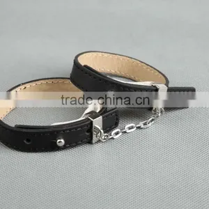 Hot Selling Trendy Style Leather Wrist Wrap Bracelet thumbnail-2