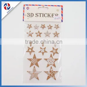 Star Shaped Adhesive Cork Sticker for Decoration thumbnail-1