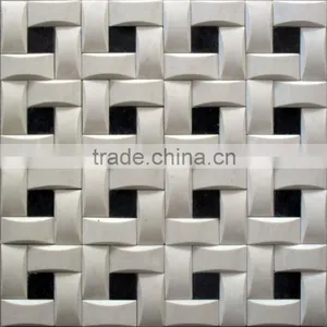 Shaped Non-cracked Marble 3d Mosaic Tiles thumbnail-1