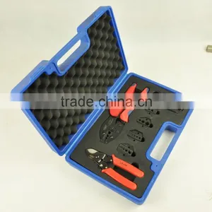 LSD Good Quilty LS-05H-5A2 Crimping Tool Kits Coaxial Cable Tool Kts With Crimping Tool,wire Stripper,dies Tools Kits thumbnail-4