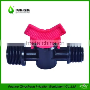Plastic Irrigation Threaded Water Valve For LDPE Pipe And Dripline thumbnail-1