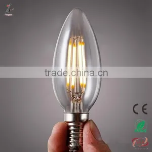 Hot Sale LED Filament Bulb C35 E27 4w With CE ROHS SAA thumbnail-1