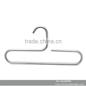 8mm Diameter Aluminium Fashion Metal Wire Coat Hangers thumbnail-4