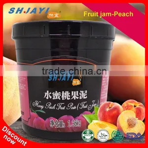 Hot Sale Peach Jam Mixed Fruit Jam For Dessert Bubble Tea Shop thumbnail-1