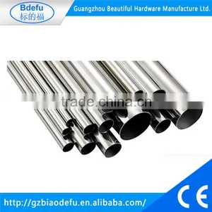 Chrome Finish Metal Tube , 25mm Round Pipe thumbnail-1