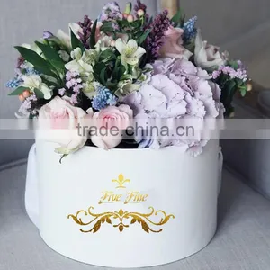 Custom Luxury Cardboard Paper Single Flower Gift Box Packing Factory in China thumbnail-2