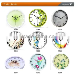 Modern Cheap Plastic Wall Clock thumbnail-1