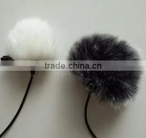 Fuzzy Noise Filter , Wind Proof Wollen Ball For Lavalier Microphone thumbnail-3