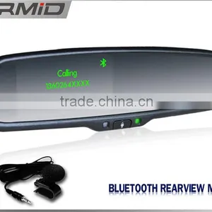 Universal Bluetooth Rearview Mirror Handsfree Car Kit TFT LCD Display Monitor for Backup Camera thumbnail-5