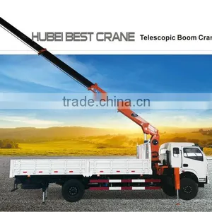 18 Ton Truck Mounted Crane SQ18S5 on Sale 450 Kn.m at 2.5 m Crane Truck High Quality Truck Crane thumbnail-5