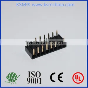 2.54mm Double Row Bottom Entry Female Header 8 Pin thumbnail-1