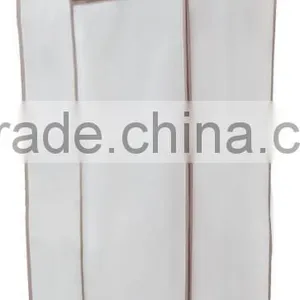 Beige Color Dress Clothes Garment Storage Bag With PVC Window thumbnail-2
