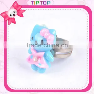 Resin Charm Hello Kitty Ring thumbnail-1