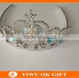 Princess Elsa Anna Hair Accessories Queen Crown&Long Braid With Magic Wand For Sale thumbnail-4