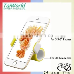 2016 Newest 3.5-6" Mobile Phone Holder for Treadmills/Strollers/ShoppingTrolley Cart/Car Vent/Steering Wheel thumbnail-2