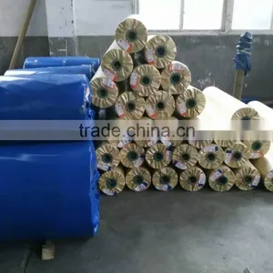 100% Polyester PVC Tarpaulin Vinyl Fabric,1000D*1300D 18*17 PVC Coated Vinyl Polyester Fabric thumbnail-1