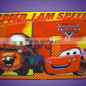Plastic Lenticular 3DTable Mats thumbnail-1