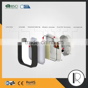 14W LED Cube Bulkhead Lamp thumbnail-6