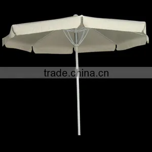 2014 New White Folding Beach Umbrella thumbnail-1
