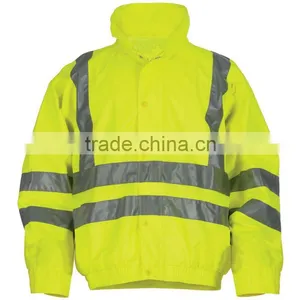 EN 471/ANSI High Quality hi Vis Safety Jacket thumbnail-1