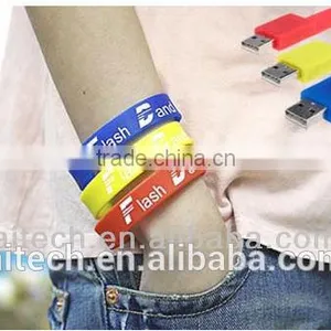 2015 Colorful Wristband Usb 2.0 Driver Promotion Gift Usb Stick Cheap Usb Wristband From SZ Factory thumbnail-2