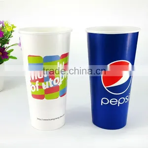 Paper Cup 22OZ Disposable Single Wall Hot Drink Paper Cup Supplier thumbnail-1