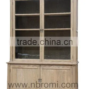 The Solid Oak Bookcase Furniture of Romi thumbnail-4