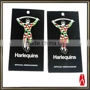 Custom Packaging Foil-edged Hangtags Recycled Paper Jeans Hang Tag Designs thumbnail-1