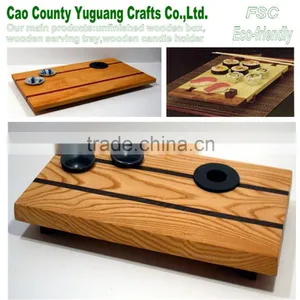 Pine Wood Sushi Tray ,wooden Flat Tray,wooden Flat Serving Tray thumbnail-1