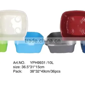 Plastic Tub ,square pp Basin,plastic Washing Basin With Pouring Spout,rectangular Tub thumbnail-3