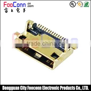 High Quality Mini Usb 16pin Female Connector SMT Type thumbnail-1