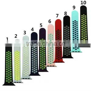 Band for NIKE + Apple Watch Series 1 2 With Light Flexible Breathable Silicone Strap for Nike Sport Band thumbnail-2