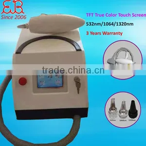 532nm ELOS Laser/Tattoo Removal/ Portable Laser Varicose Veins Treatment Tattoo Removal Machine With Touch Screen thumbnail-1
