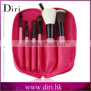Makeup Anastasia 6pcs Brush Kit Black Make-up Brush Kit With Pouch Small Brush Kit for Travel Use thumbnail-1
