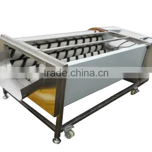 GL-380 Full Automatic Potato Vegetable and Fruit Washing and Peeling Machine thumbnail-2
