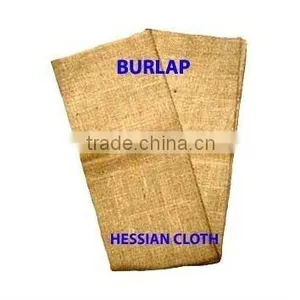 100% Jute Natural Plain Knitted Biodegradable Hessian Jute Cloth thumbnail-1