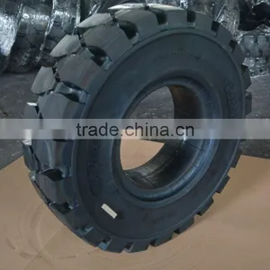 Forklif Tire Solid Tire 6.00-9, Pneumatic Shaped Solid Tire 6.00-9 for Hyster thumbnail-1