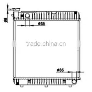 Auto Radiator Aluminum Core for Mercedes-Benz 6015006803 thumbnail-1