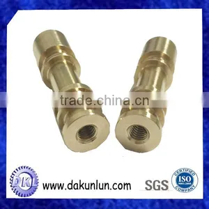 High Precision Copper Brass CNC Turning Processing thumbnail-2