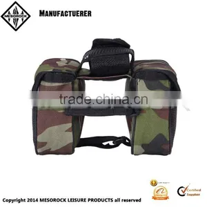 Camouflage Multifunction Waterproof Bike Top Tube Saddle Bag thumbnail-4