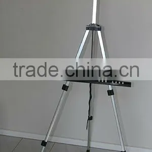 Silver Aluminum Folding Easel thumbnail-1