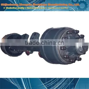 Trailer Parts Germany 12T Low Flat Semi-truck Axle For Heavy Vechicle Trailer thumbnail-2