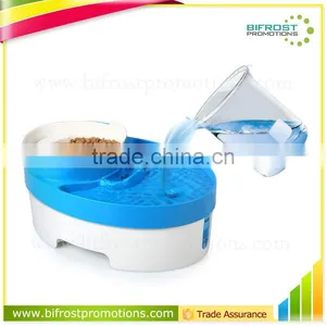 Pet Drinking Fountain & Water Food Bowl thumbnail-1