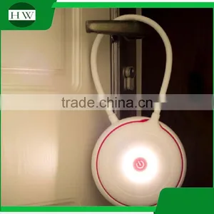 Plastic Portable Round Foldable Folding Eye Protection Usb Rechargeable Dimmable Led Study Reading Desk Table Night Light Lamp thumbnail-3