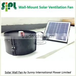 Vent Goods 20w 24v Brushless Motor Attic Venting Fans Roof Mounted Industrial Exhaust Fan Flexible Solar Penel thumbnail-3