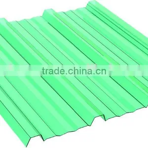 Co-Extruded Plastic Polycarbonate Corrugated Roofing Sheet (Valuview Green TRIMDEK) thumbnail-2